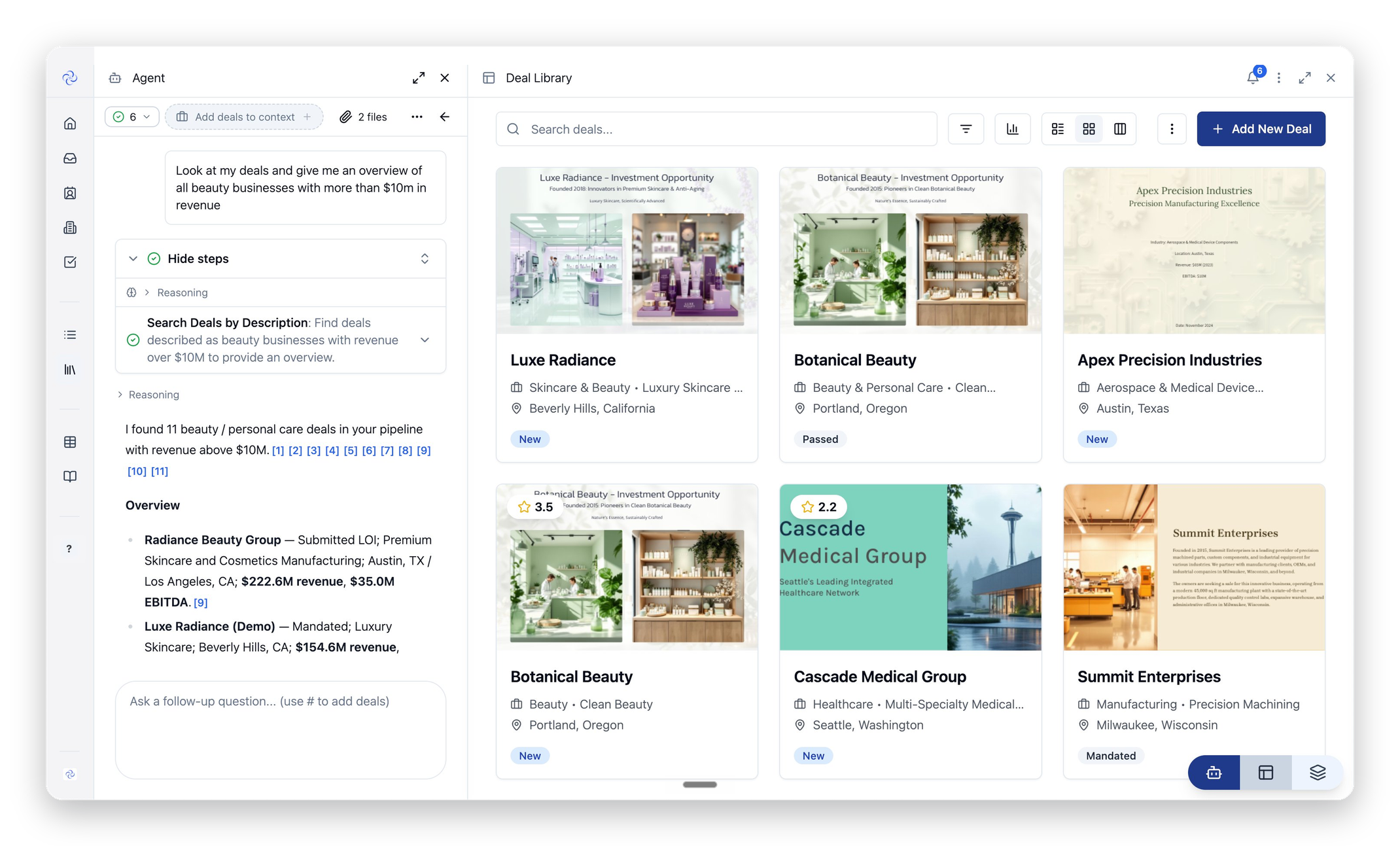 DealSage Structured Deal Library